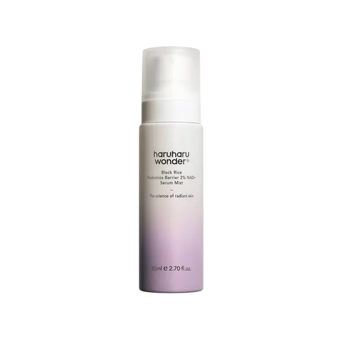 Black Rice Probiotics Barrier NAD+ Serum Mist 80ml