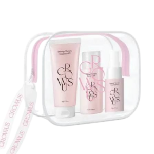 GROWUS Damage Therapy Travel Kit (Shampoo 50ml +Treatment 45g+No wash treatment 28ml)